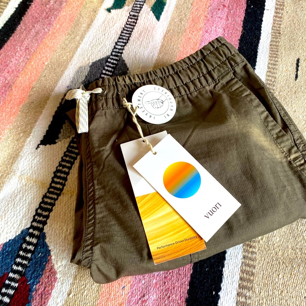 Vuori vintage ripstop pant, dark oregano🌿New with tags✨